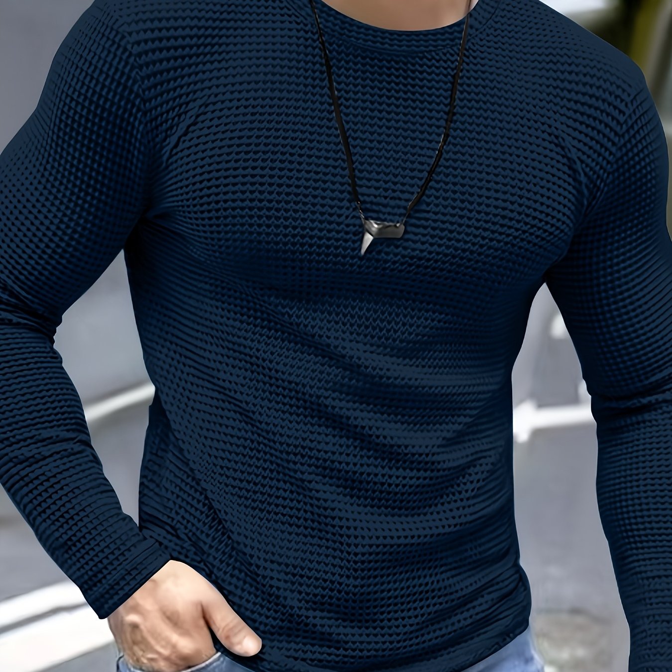 Men’s Waffle Knit Top