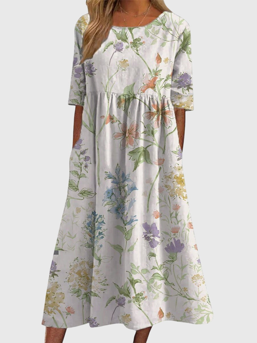 Dorvelli | Women's Midi Dress – Flattering