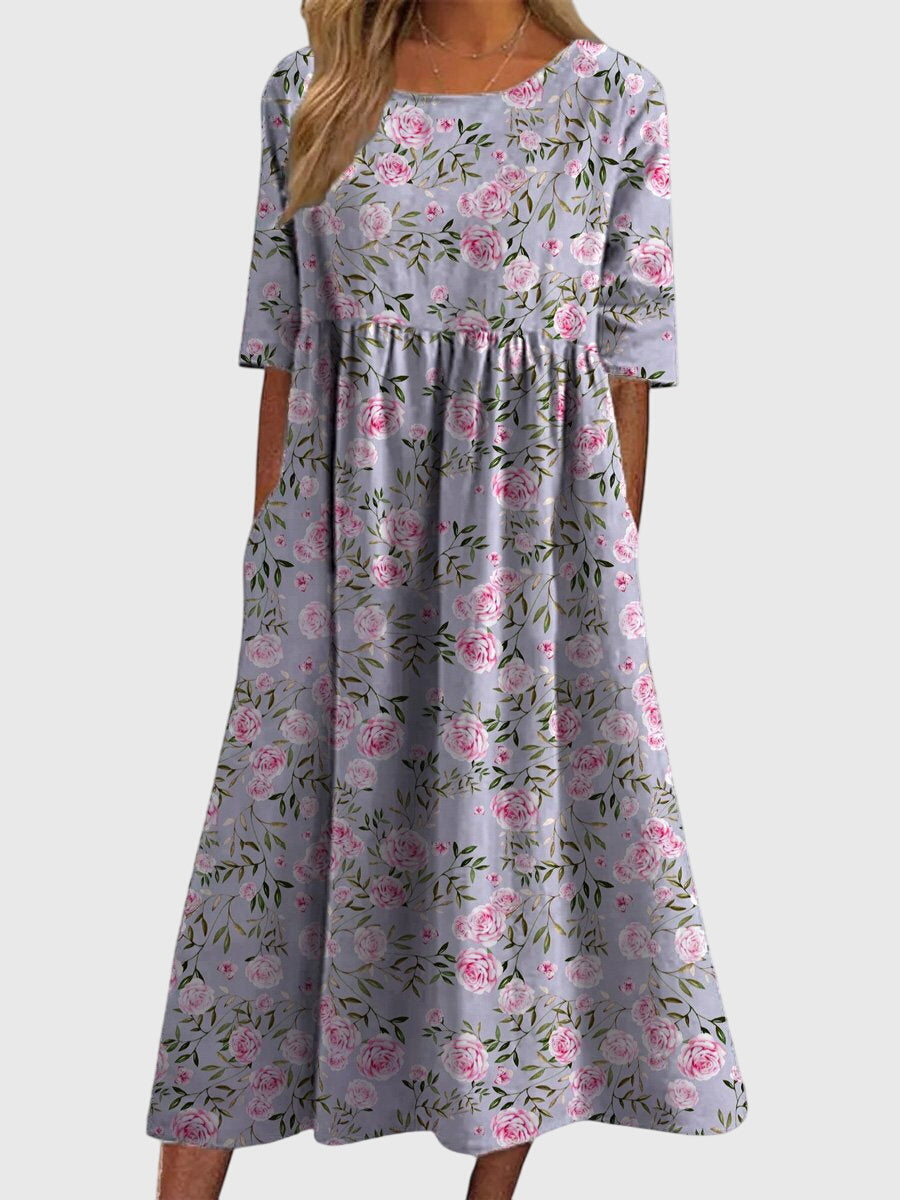 Dorvelli | Women's Midi Dress – Flattering