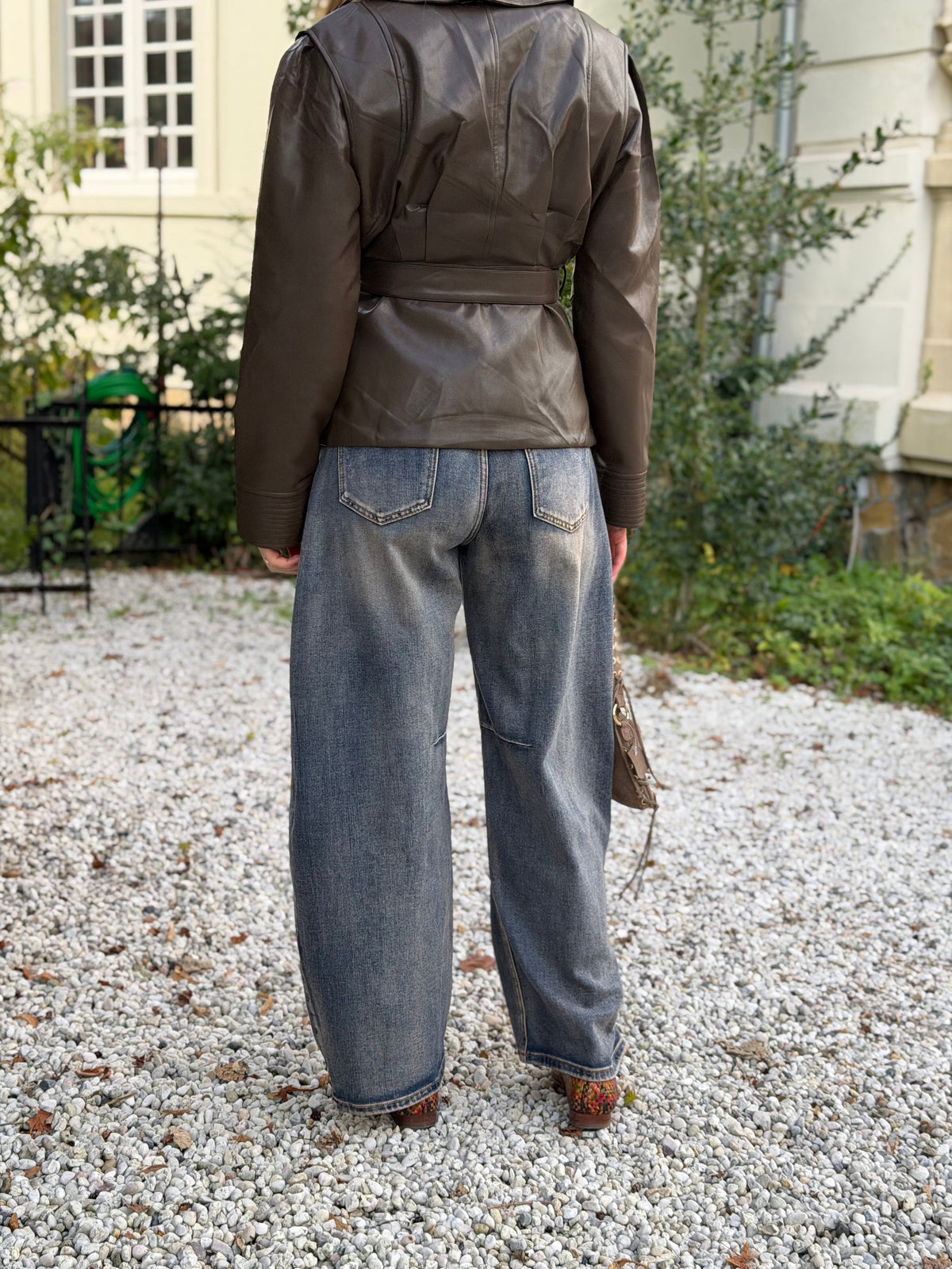Bellamy Barrel Jeans – Vintage Blue