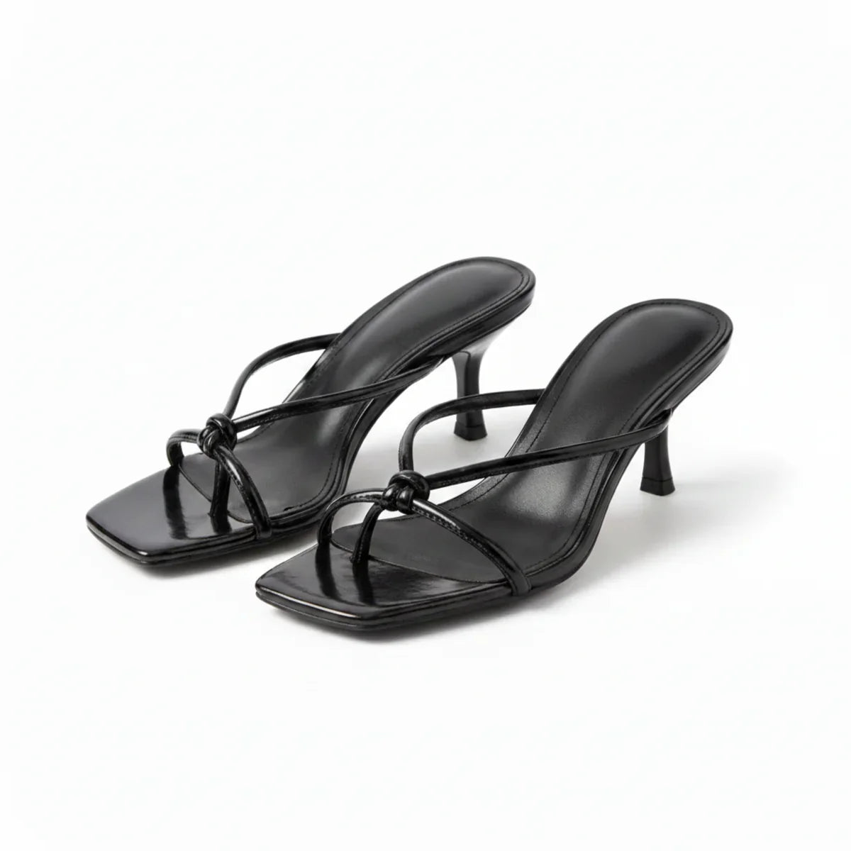 Dorvelli | Women's Sandals – Heeled Elegant Knot