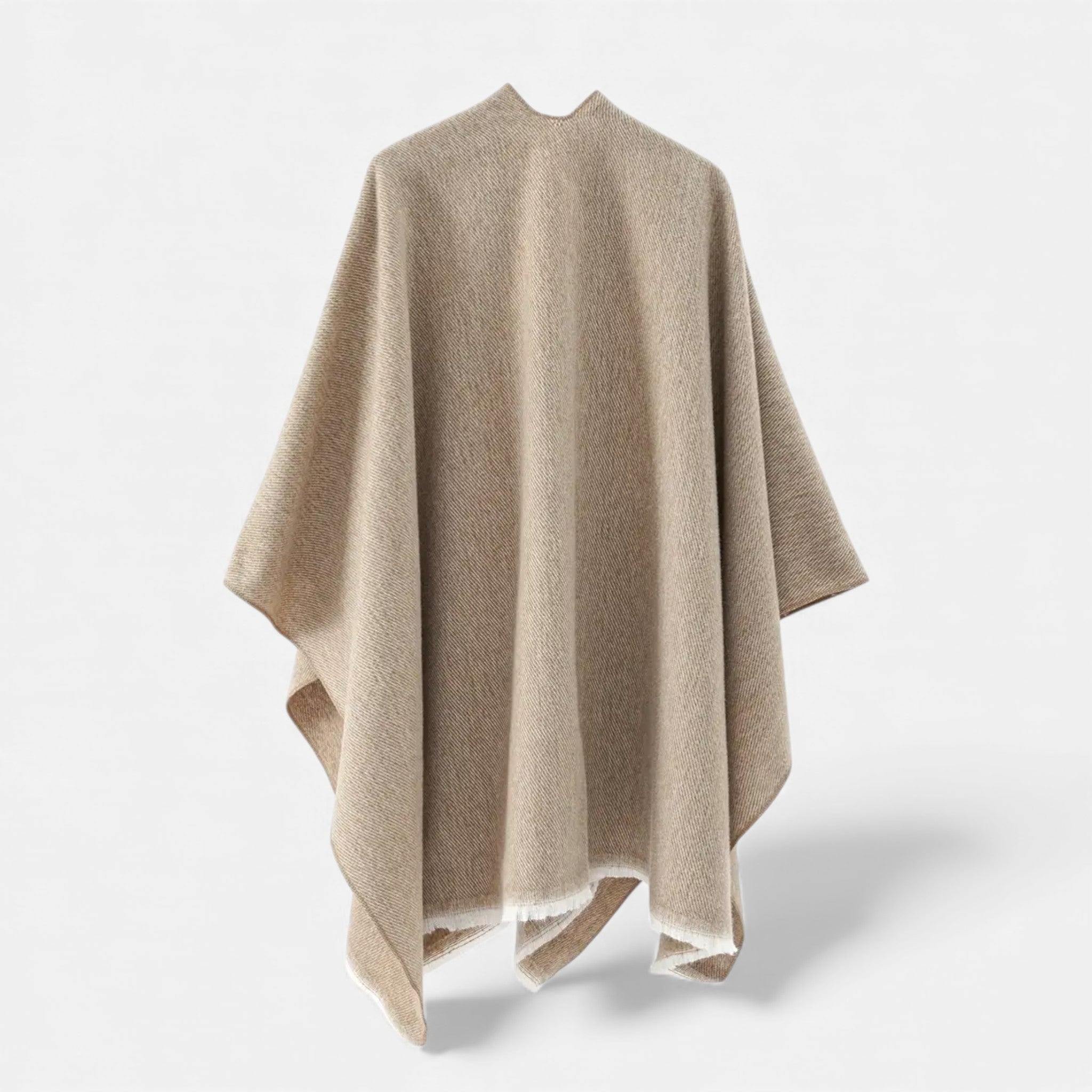 Dorvelli | Women’s Plus-Size Cardigan Shawl – Asymmetrical V-Neck Design