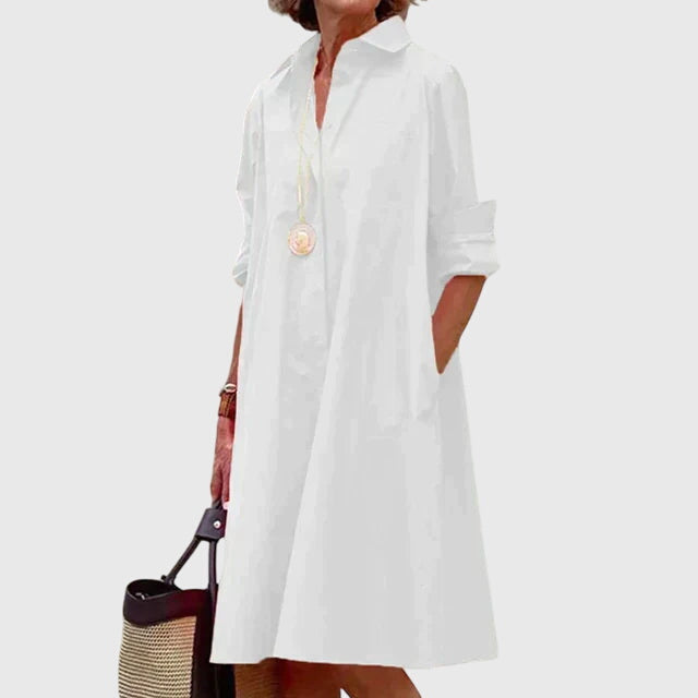 Dorvelli | Women's Midi Dress – Paige Elegant Pockets