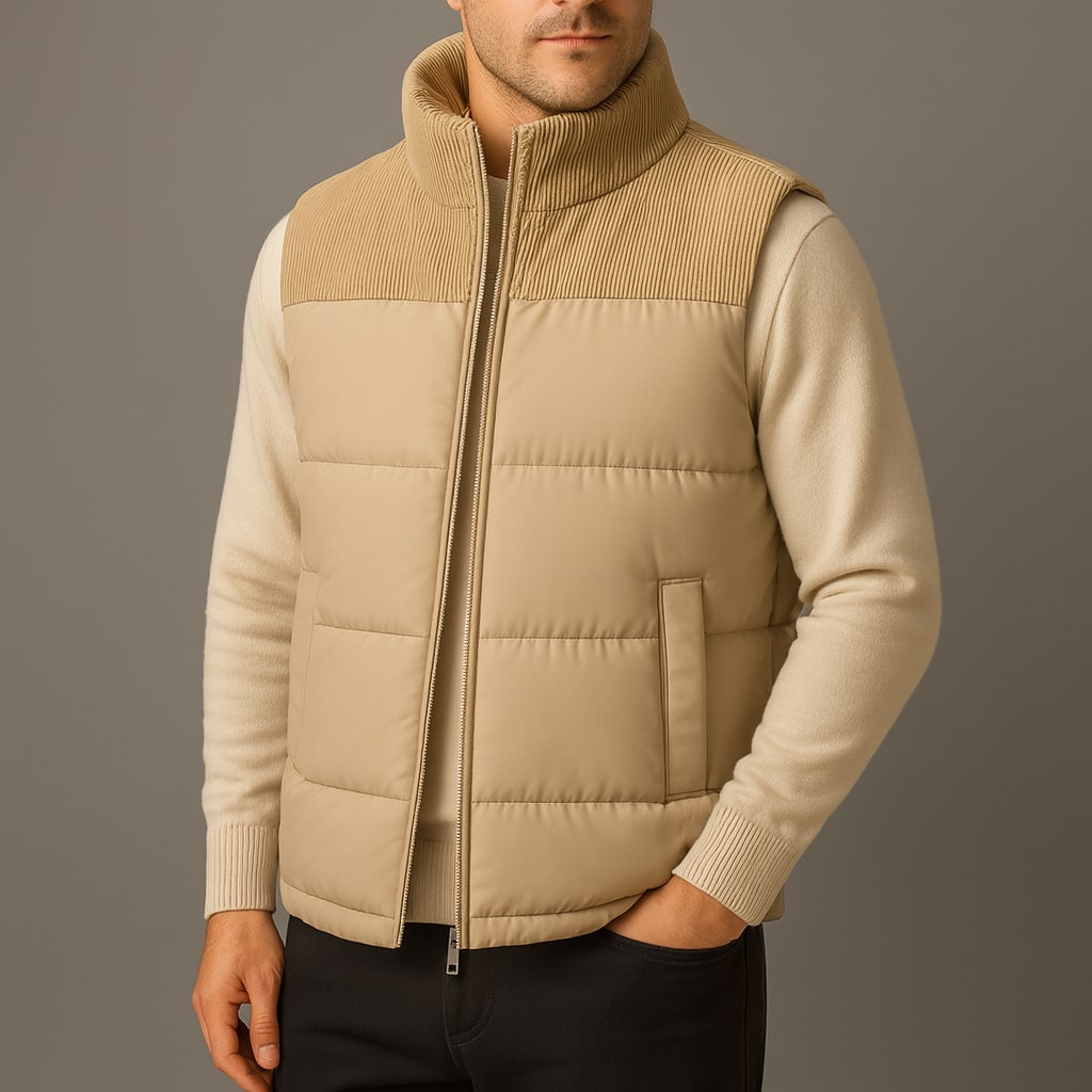 Men's Quilted Gilet