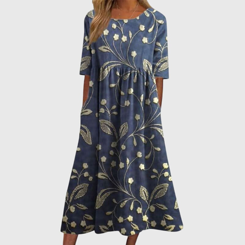 Dorvelli | Women's Midi Dress – Flattering