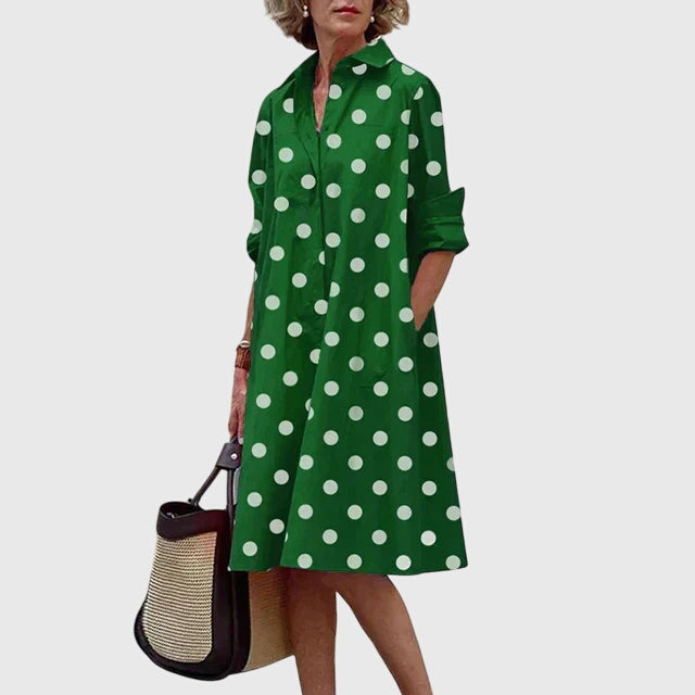 Dorvelli | Women's Midi Dress – Paige Elegant Pockets