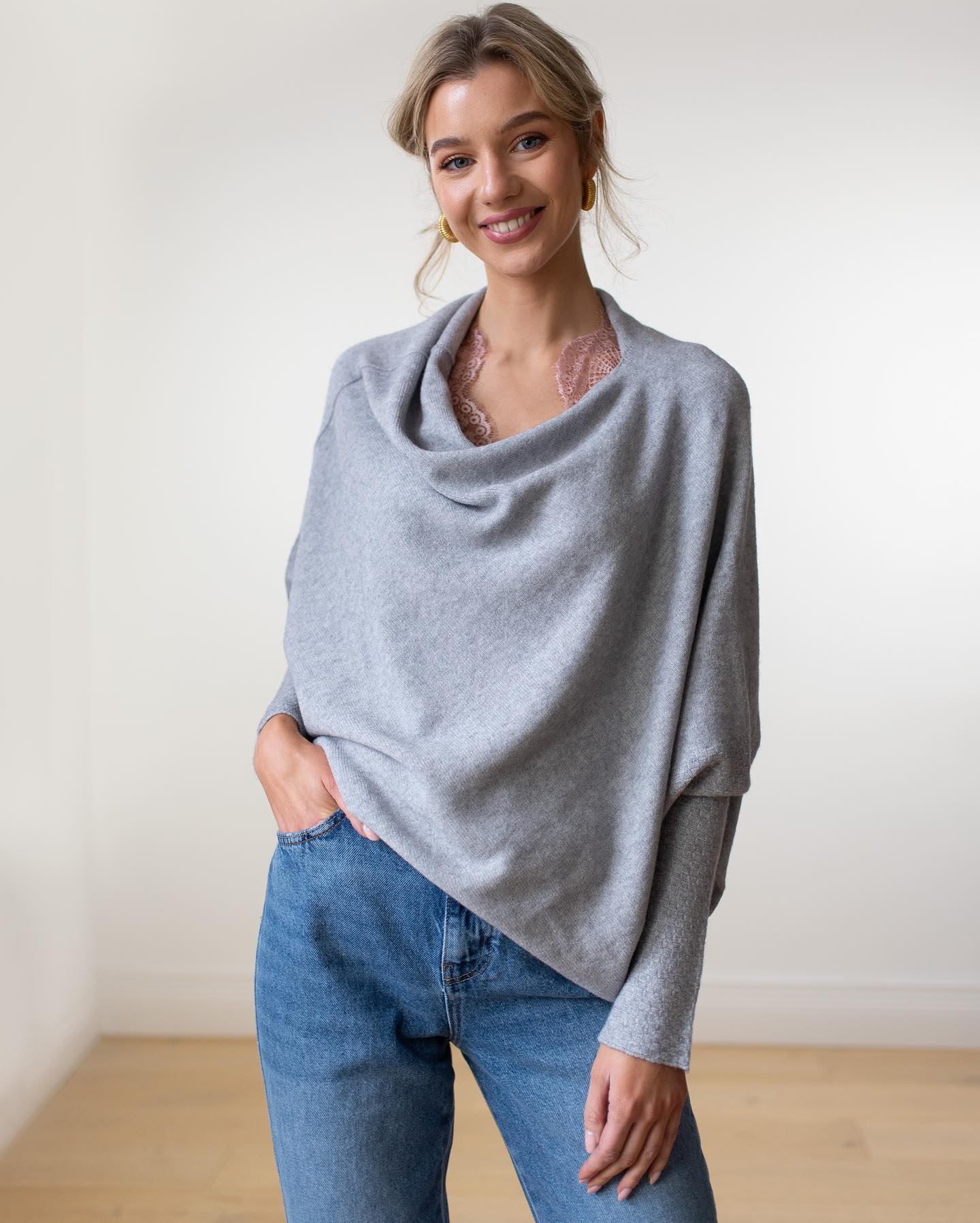 Women’s Draped Jumper
