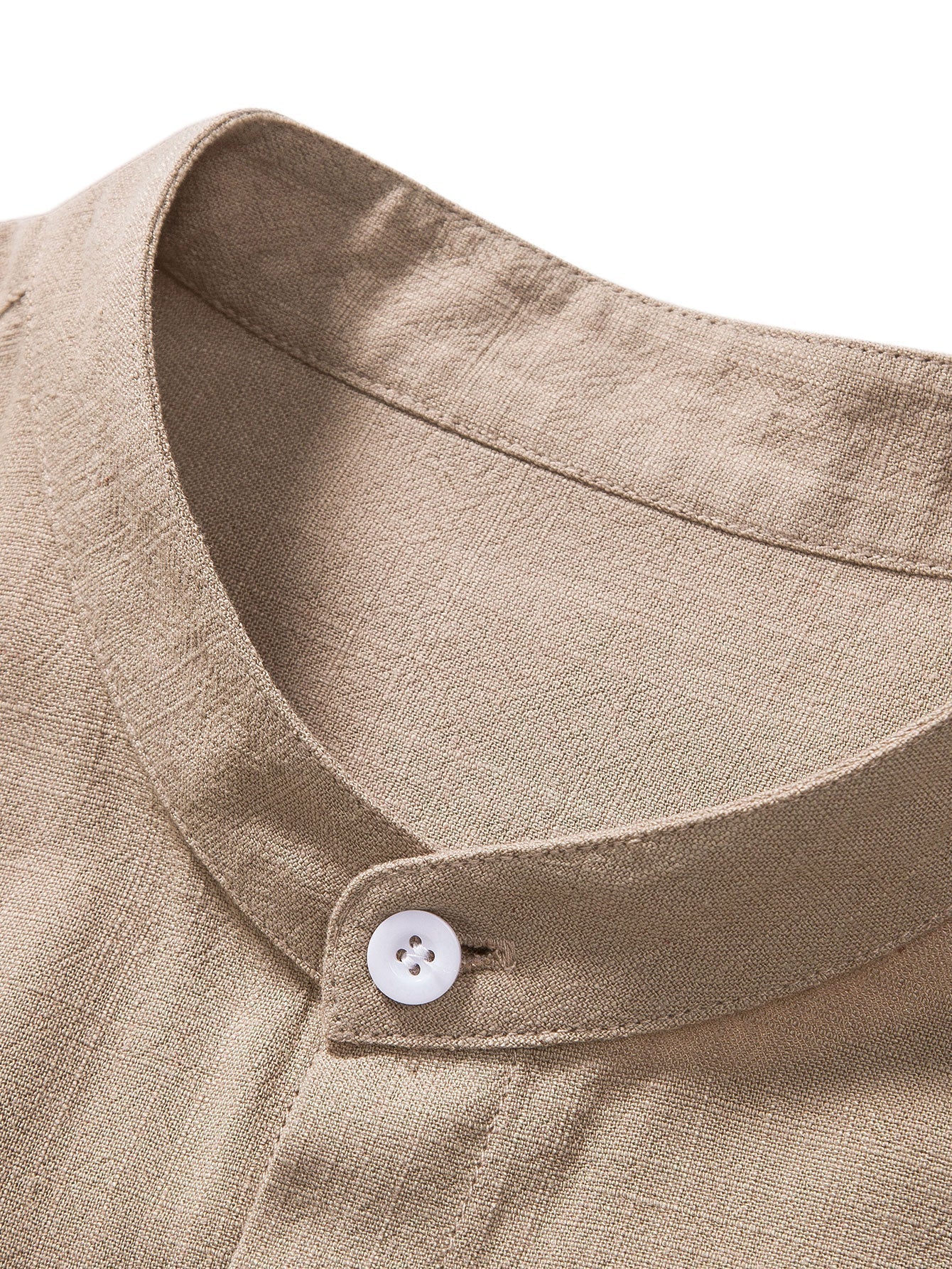 Dorvelli | Men's Trousers – Band Collar Trousers