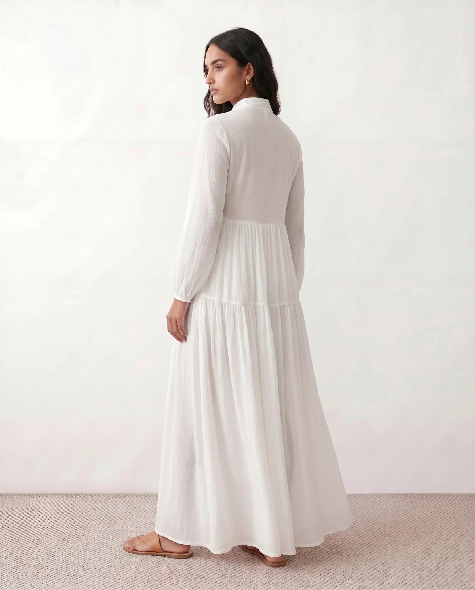 Dorvelli | Women's Maxi Dress – Raissa Button Front