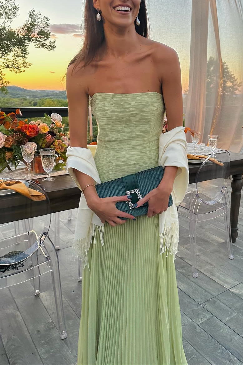 Dorvelli | Women's Maxi Dress – Strapless Wedding Guest