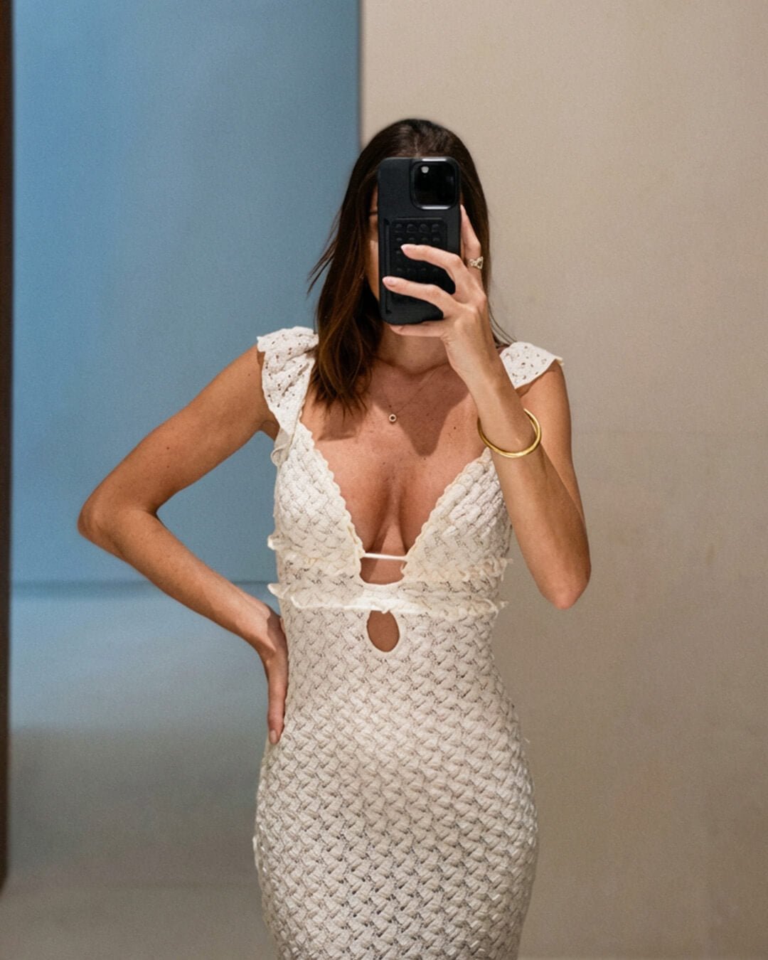 Dorvelli | Women's Maxi Dress – Vanessa Plunged Neck