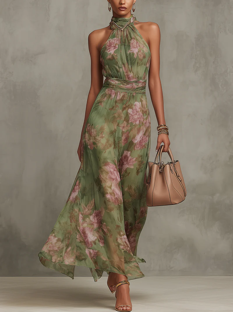 Dorvelli | Women's Maxi Dress – Wedding Guest Floral