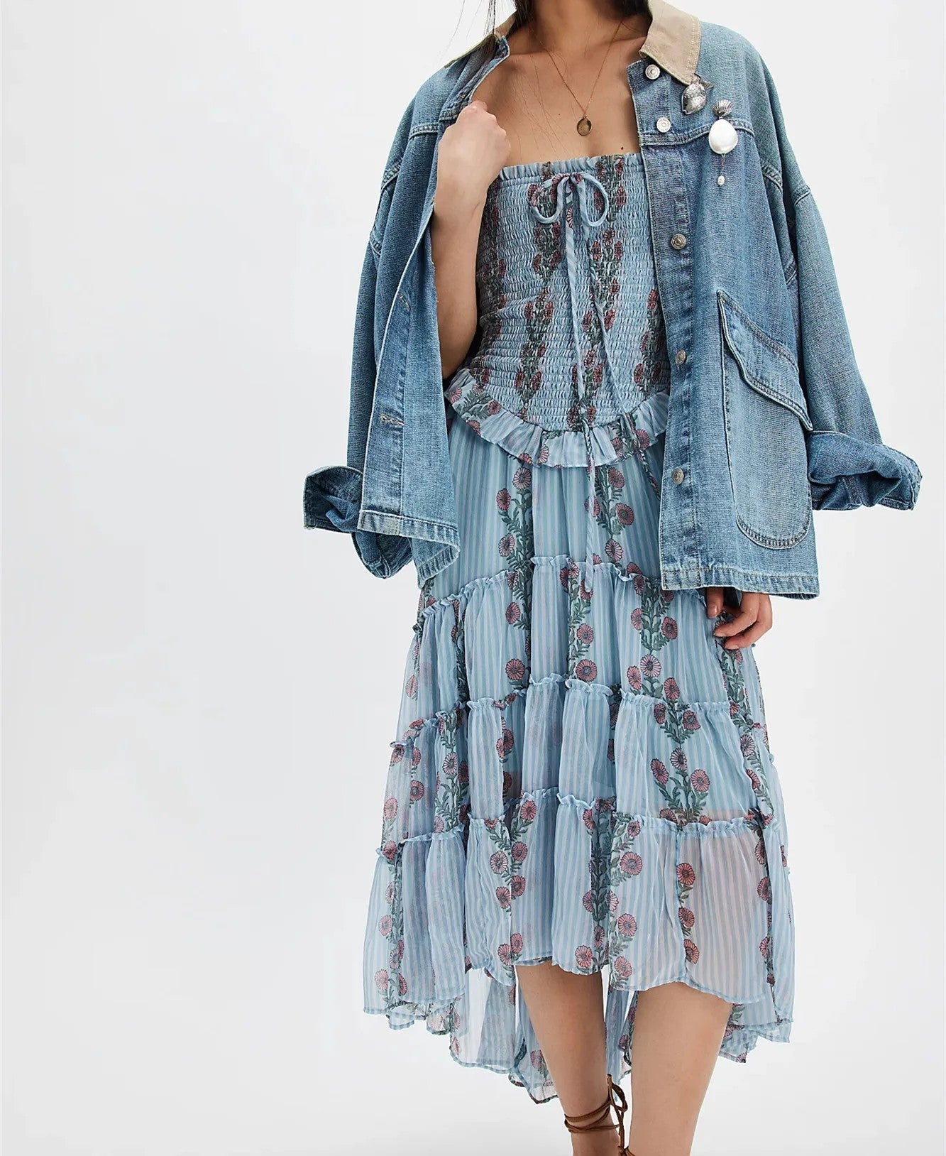 Dorvelli | Women's Midi Dress – Amalfi Floral