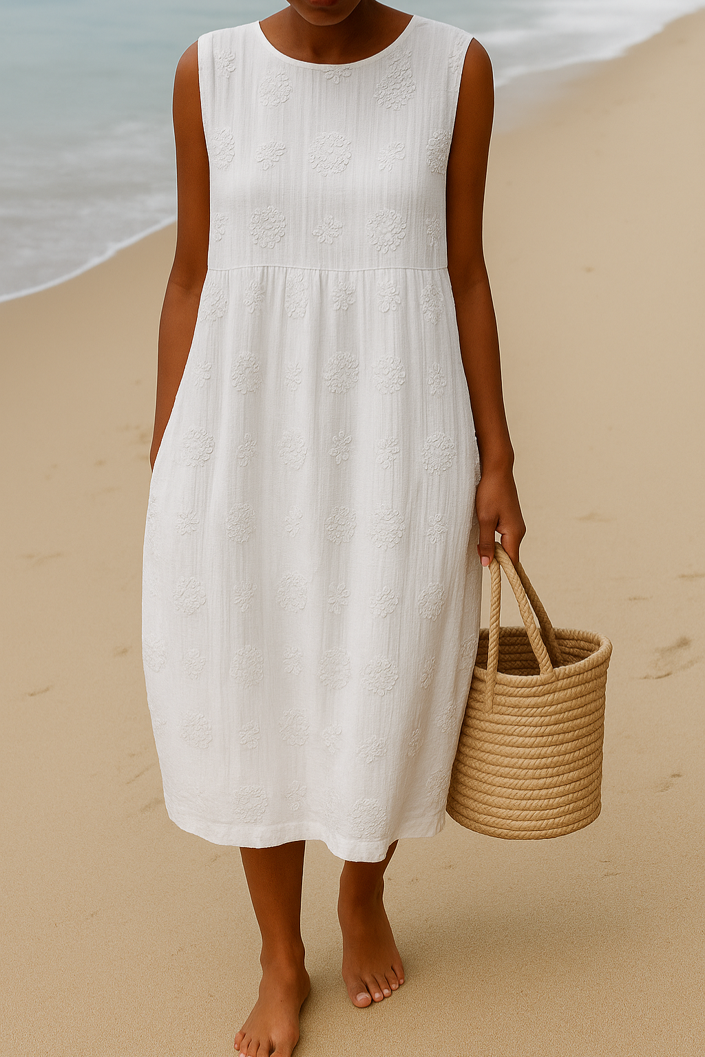 Dorvelli | Women's Midi Dress – Light
