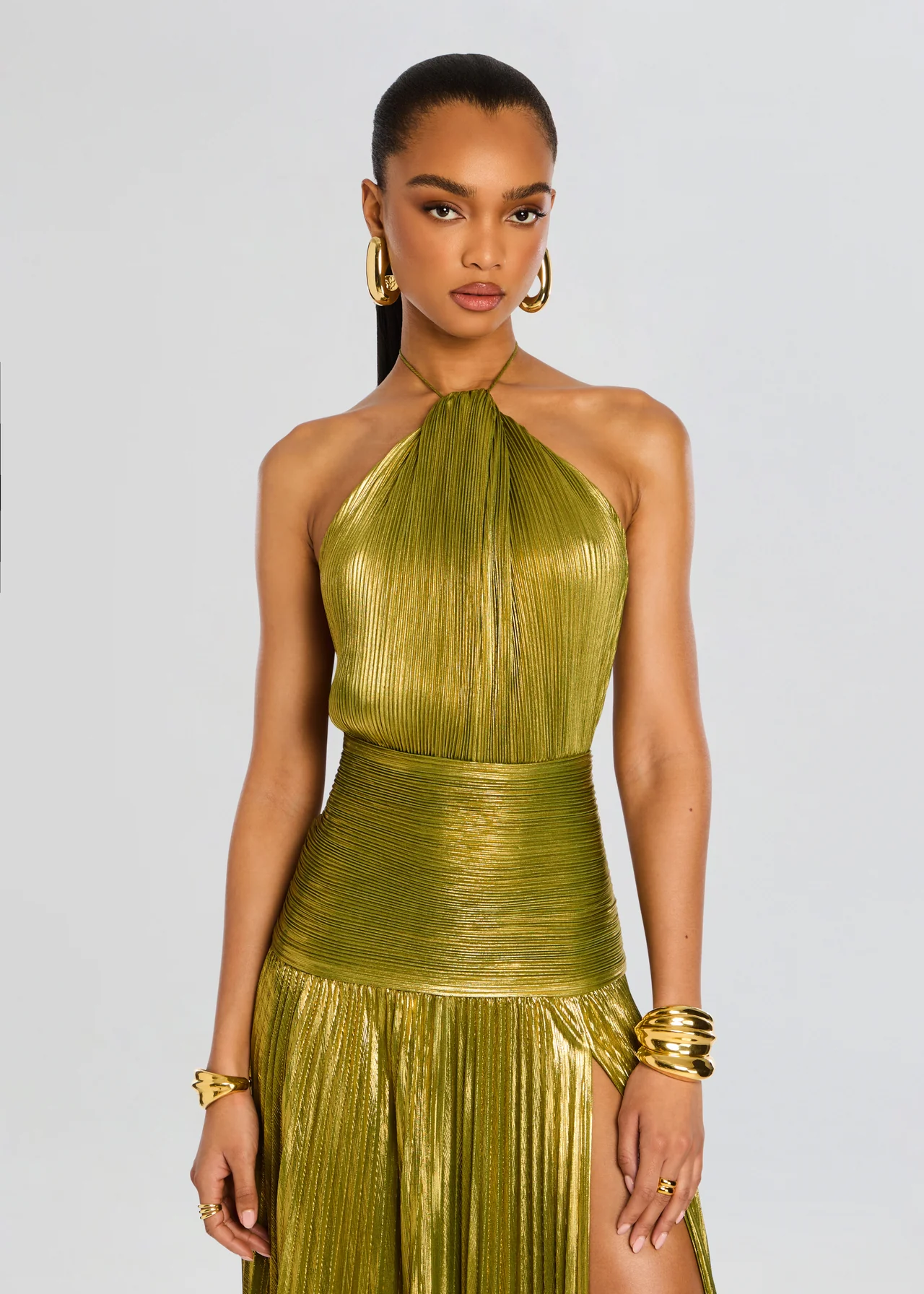 Dorvelli | Women's Midi Dress – Long detailing