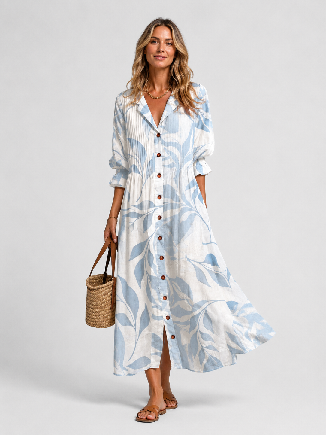 Dorvelli | Women's Midi Dress – Printed