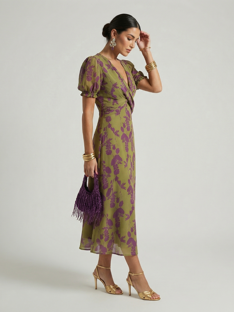 Dorvelli | Women's Midi Dress – Relaxed