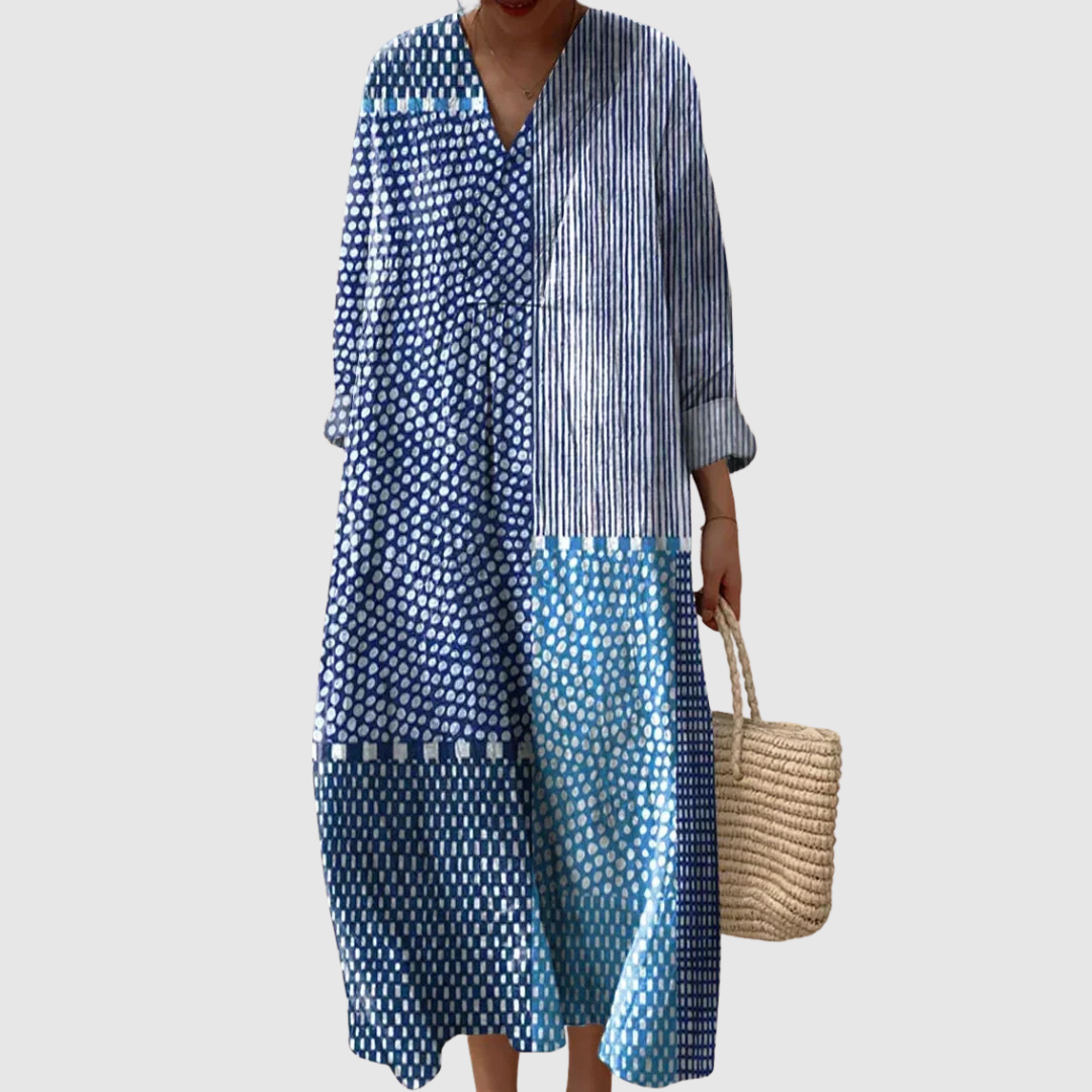 Dorvelli | Women's Midi Dress – Wave