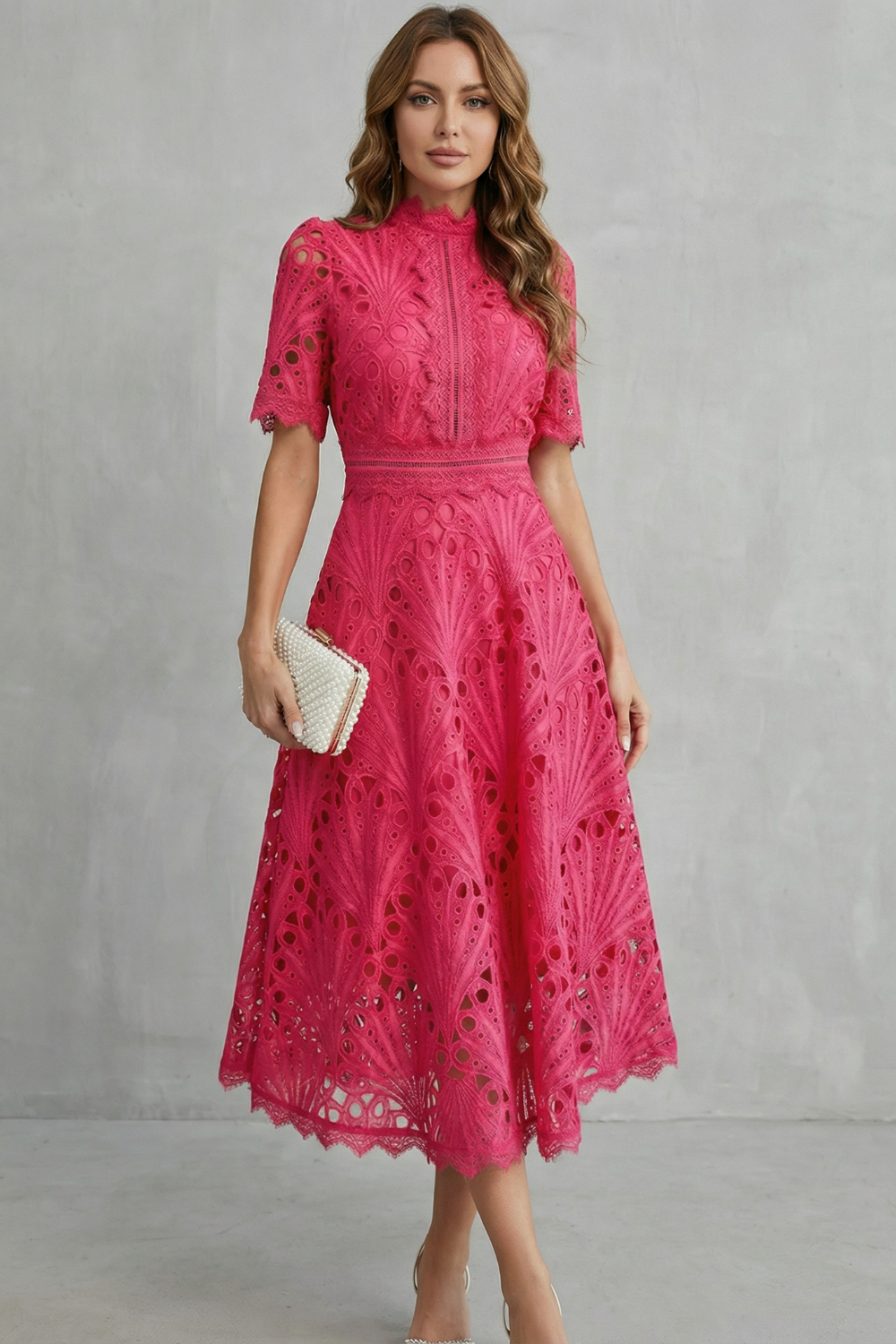 Dorvelli | Women's Midi Dress – Wedding Guest High
