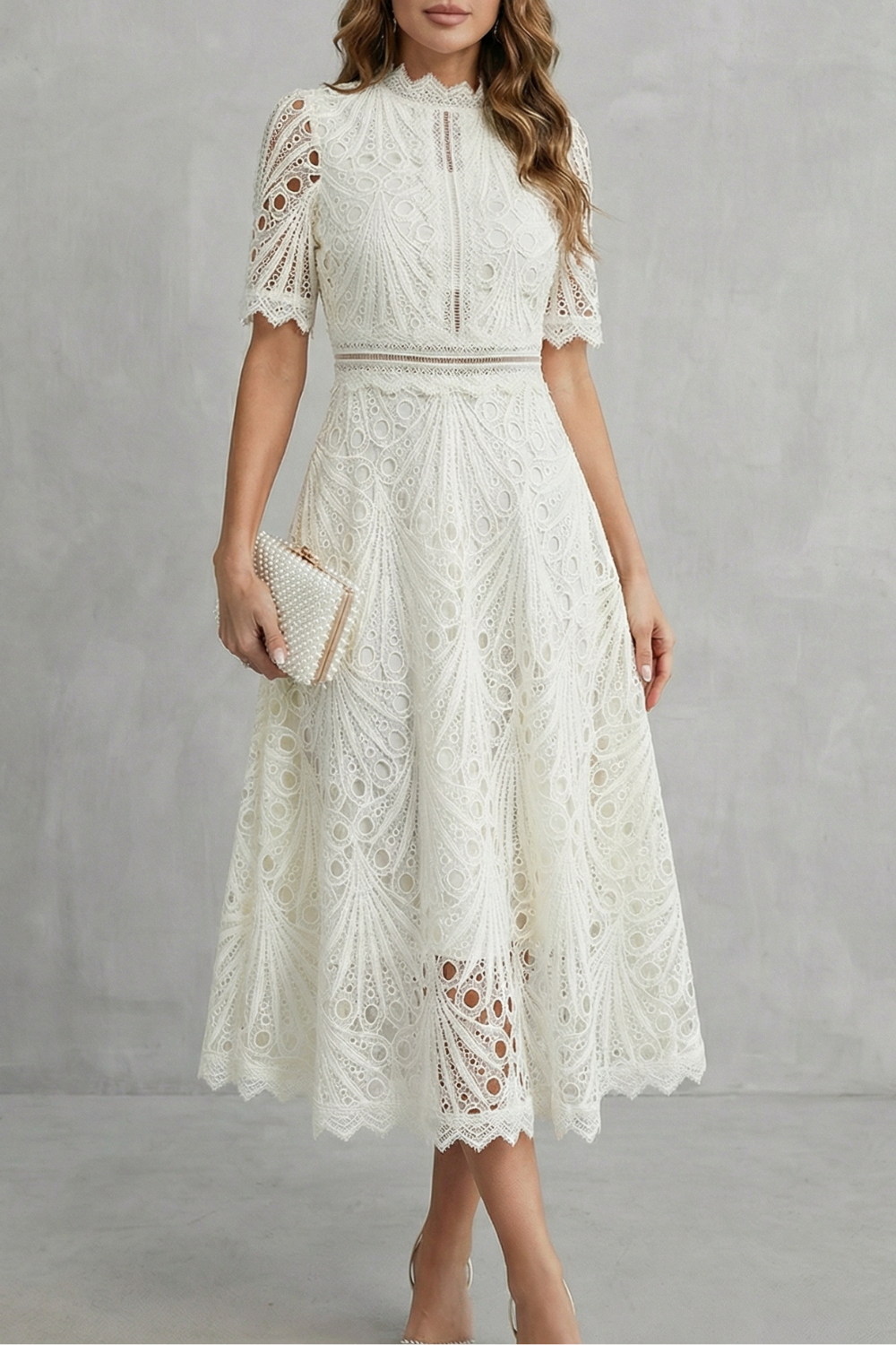 Dorvelli | Women's Midi Dress – Wedding Guest High