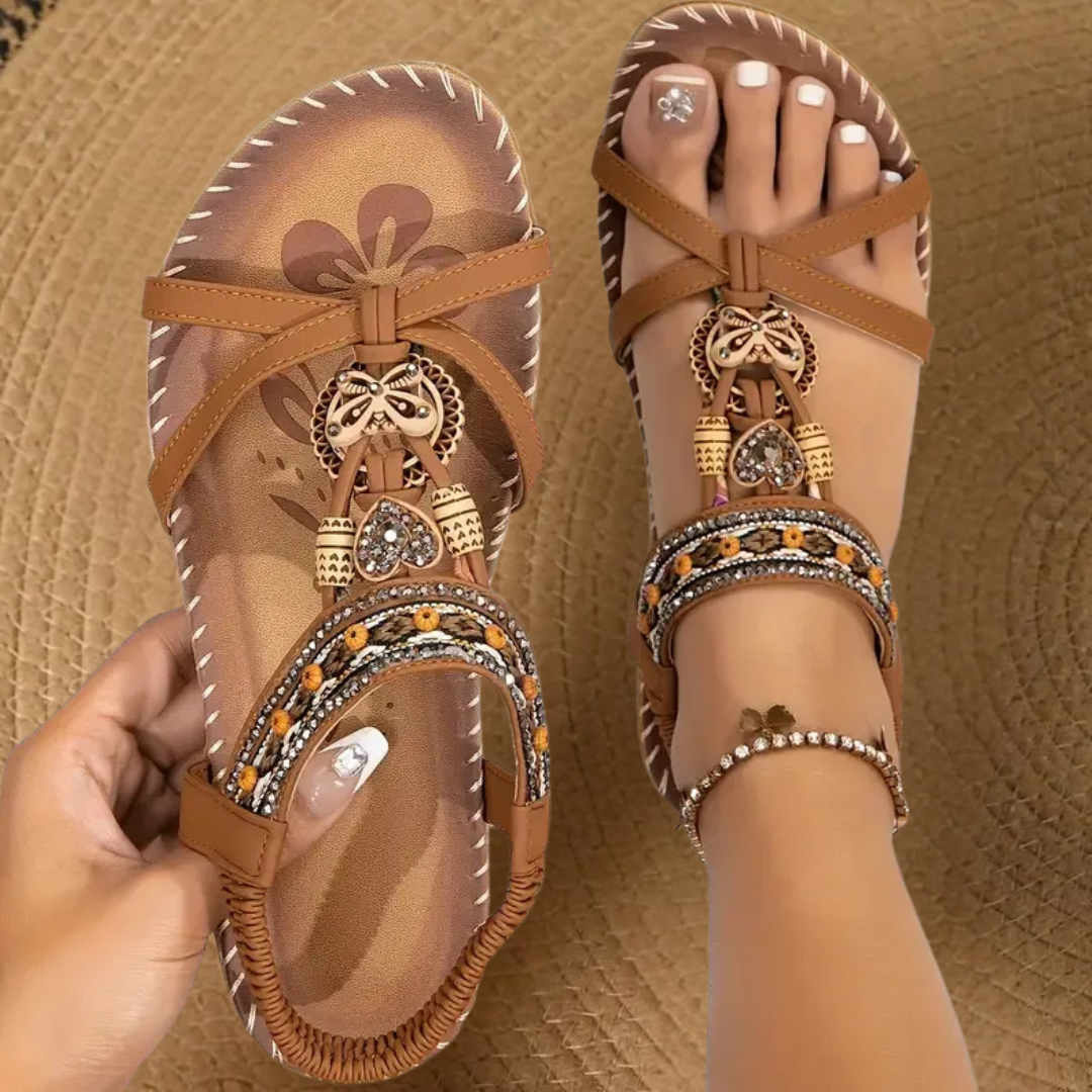 Dorvelli | Women's Sandals – Flat Strap Summer