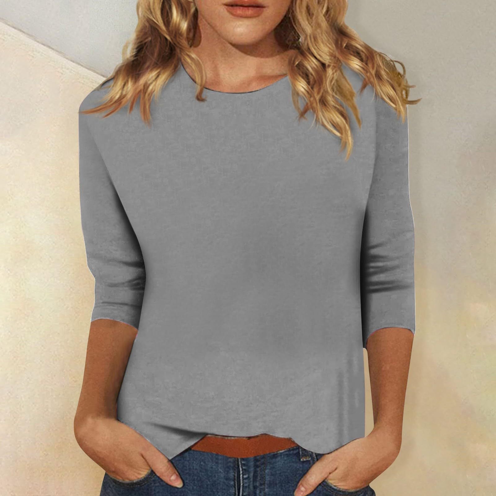 Dorvelli | Women's Top – Round Neck Quarter