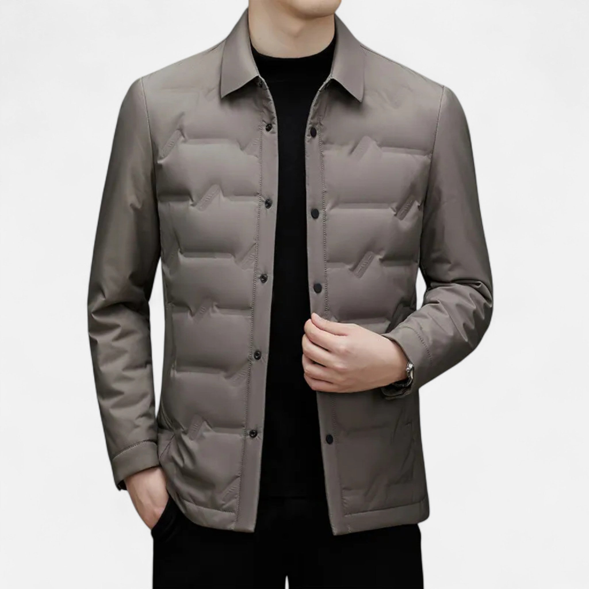 Dorvelli | Men’s Lightweight Puffer – Classic Winter Elegance
