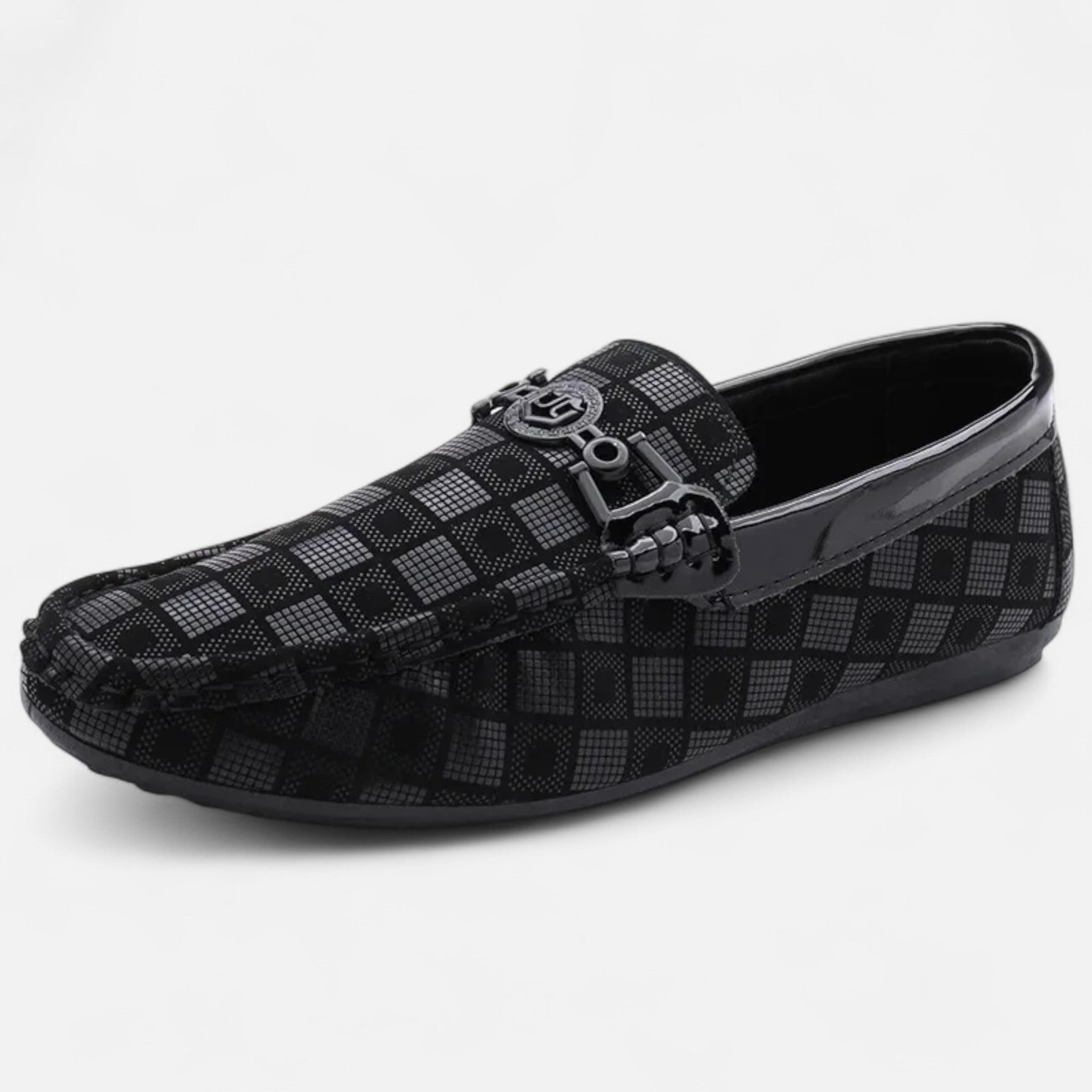 Dorvelli | Men’s Loafers – Plaid Heritage Breathable Style