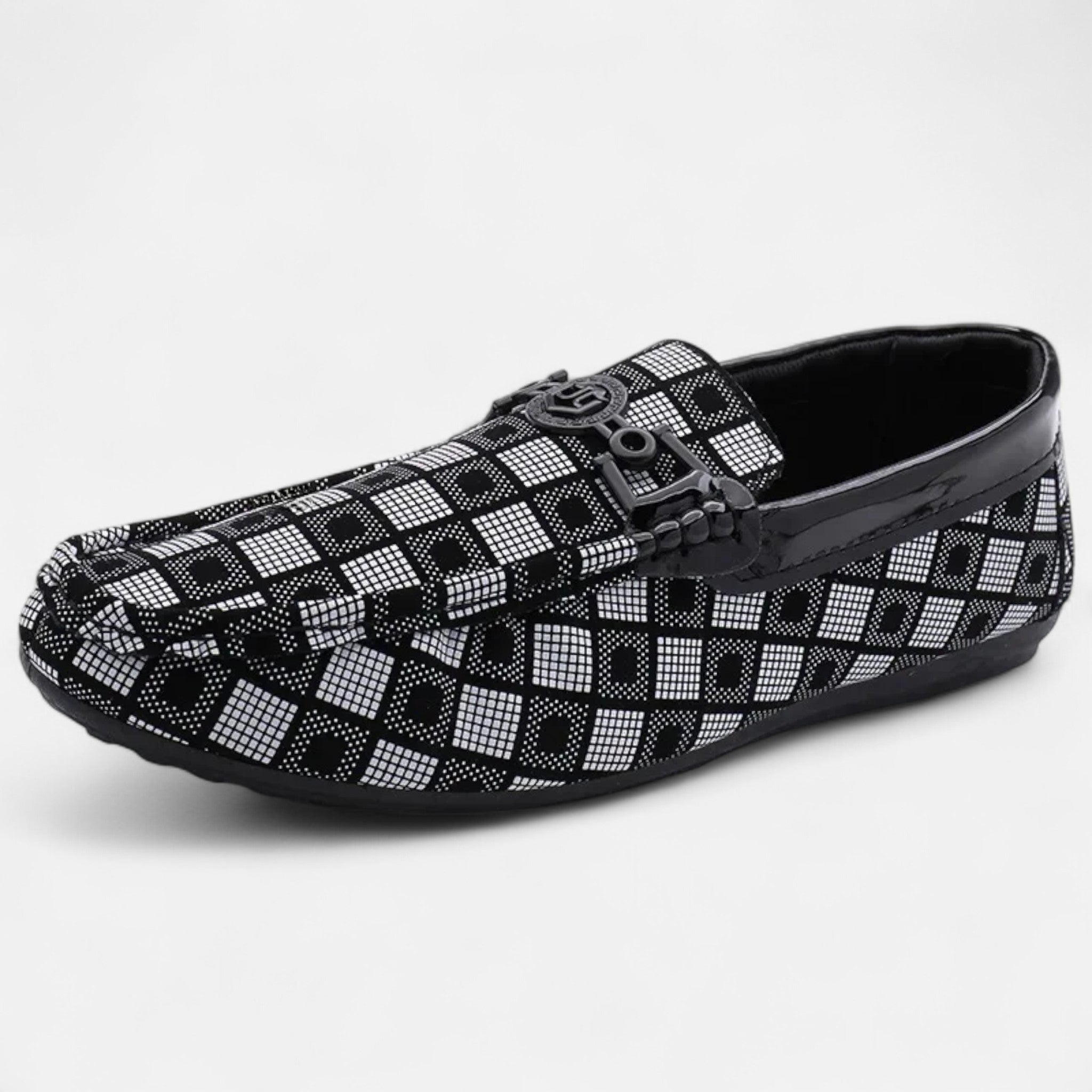 Dorvelli | Men’s Loafers – Plaid Heritage Breathable Style