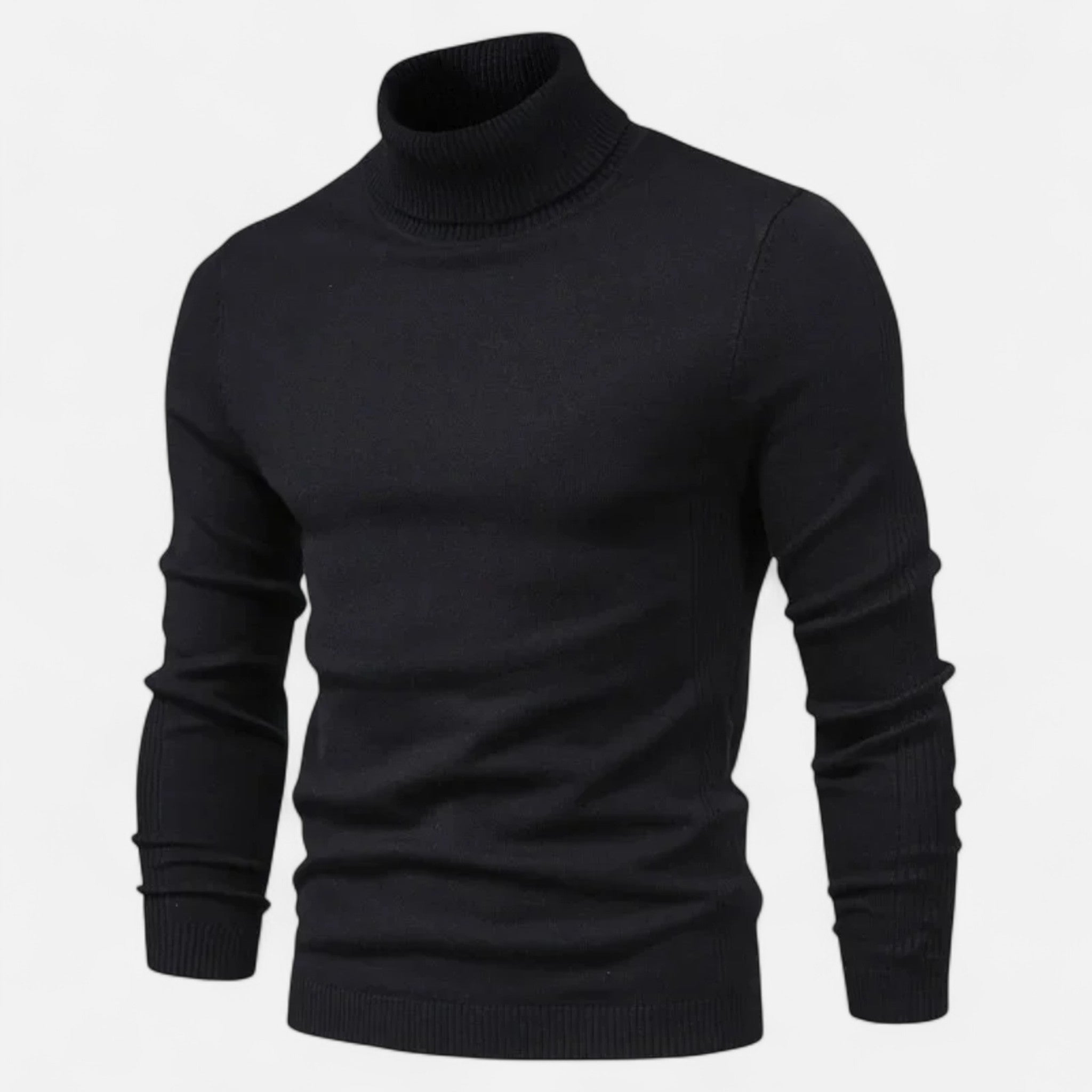 Dorvelli | Men’s Sweater – High Turtleneck Knitted Heritage
