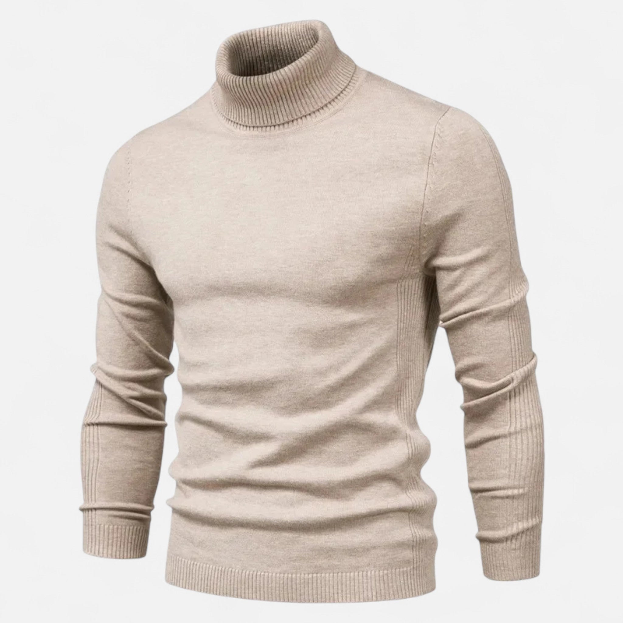 Dorvelli | Men’s Sweater – High Turtleneck Knitted Heritage