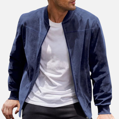 Dorvelli | Men’s Suede Aviator Jacket – Heritage Flight Style
