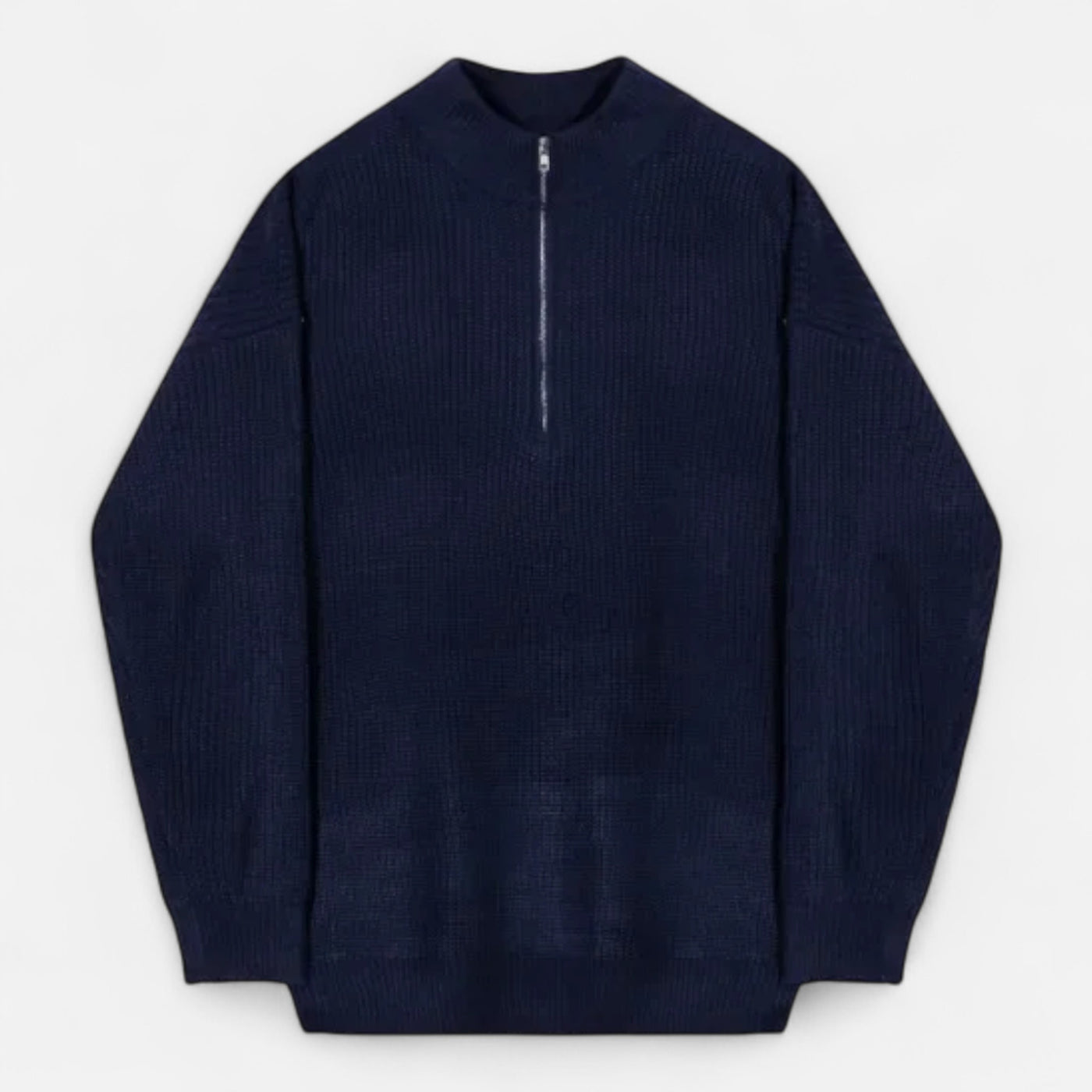 Dorvelli | Men’s Zipper Sweater – Heritage Semi-Turtleneck