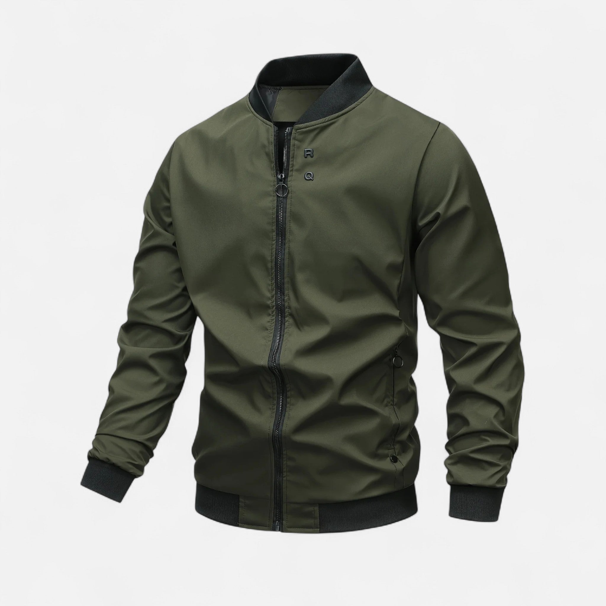 Dorvelli| Men’s Jacket – Lightweight Stand Collar Elegance