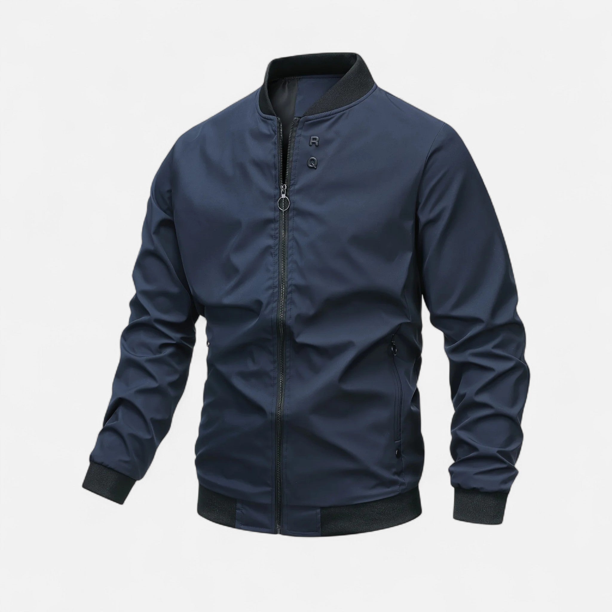 Dorvelli| Men’s Jacket – Lightweight Stand Collar Elegance