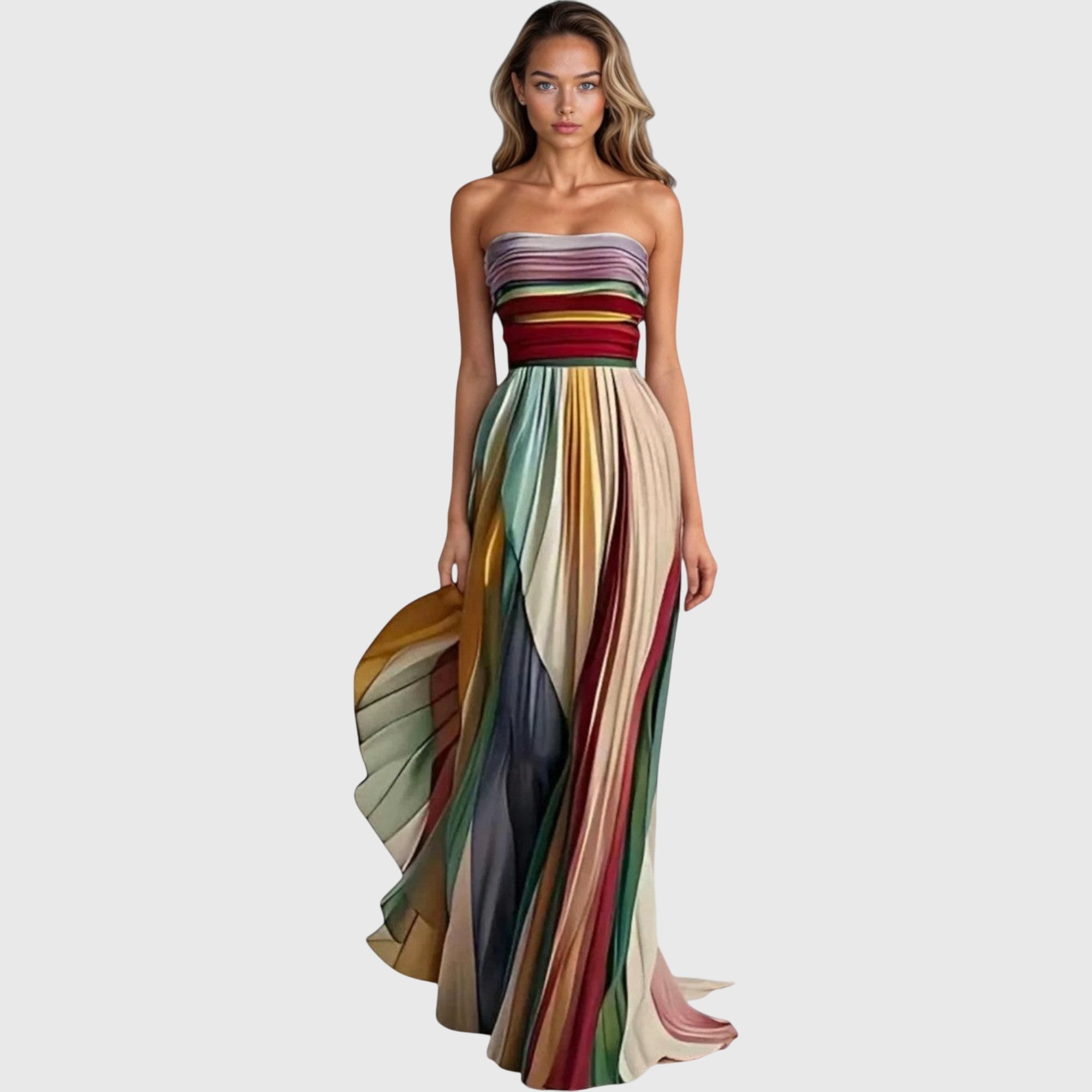 Dorvelli | Women's Midi Dress – Flora Premium Long