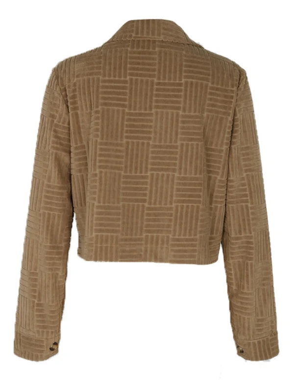 Eliza Corduroy Crop Jacket