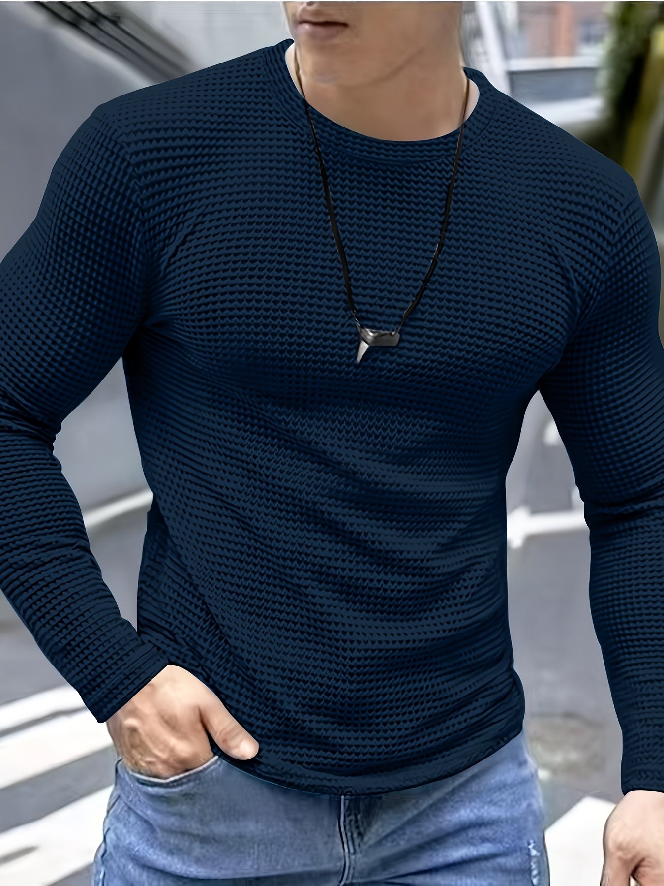 Men’s Waffle Knit Top