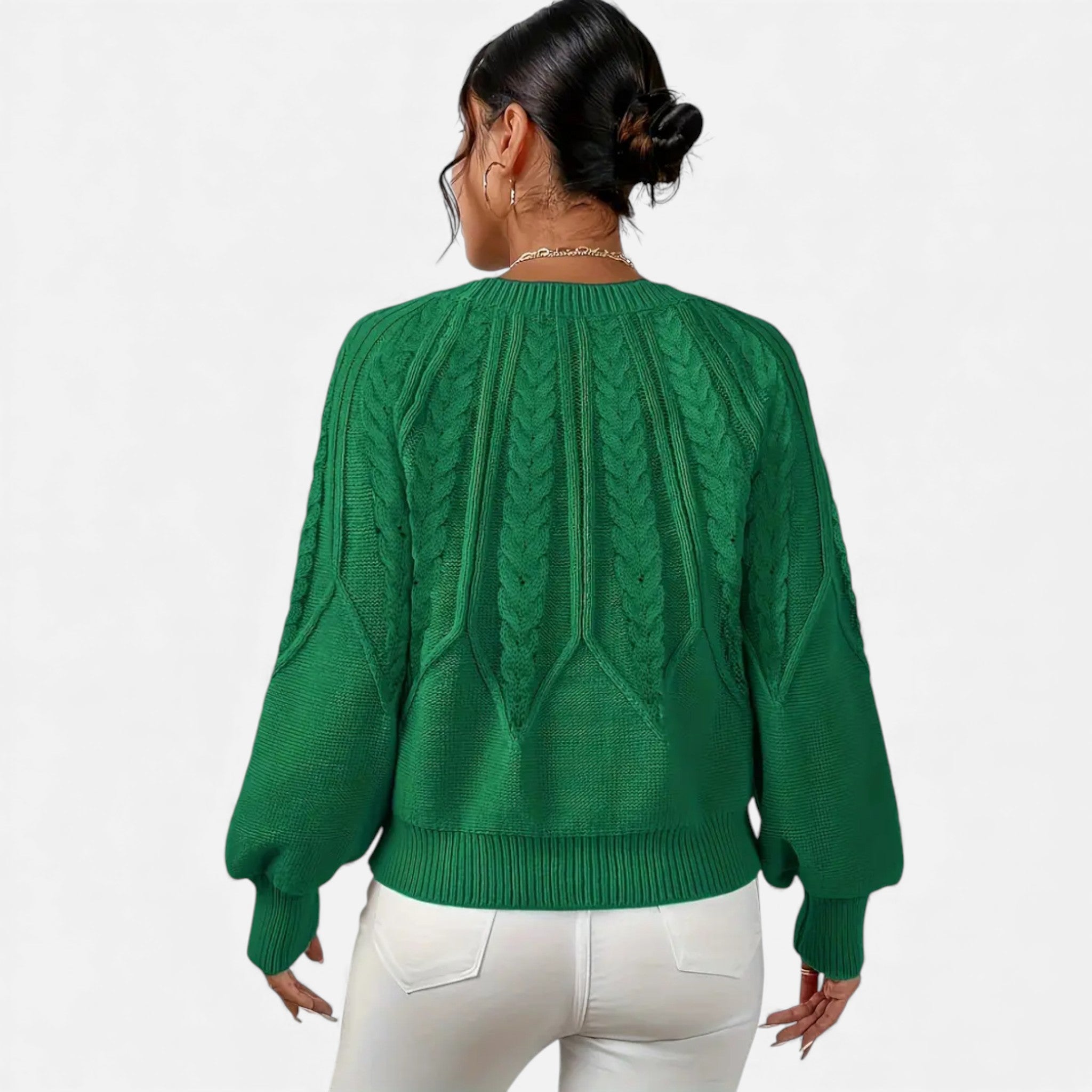 Dorvelli | Women’s Sweater – Elegant Crew-Neck Knit