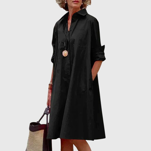Dorvelli | Women's Midi Dress – Paige Elegant Pockets