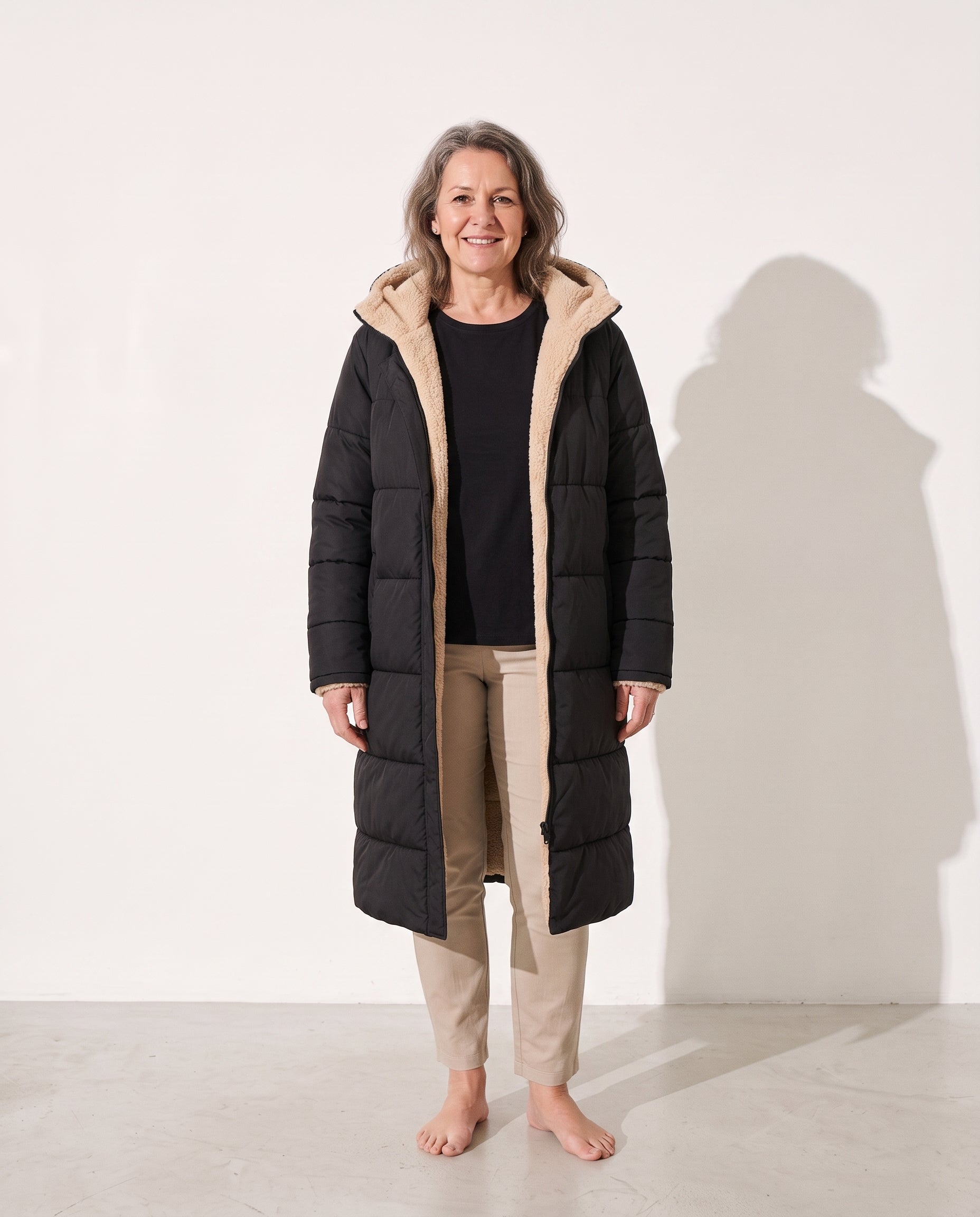 Women's Full Length Puffer Coat