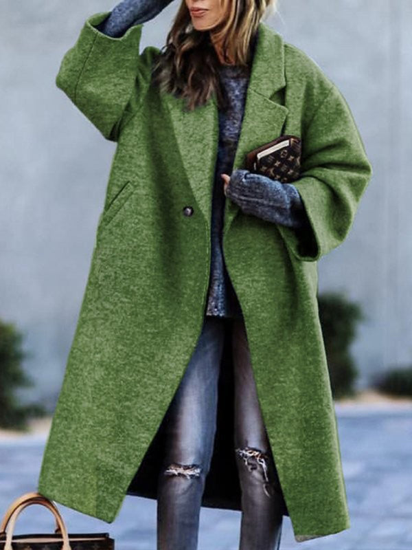 Genevieve Longline Textured Coat