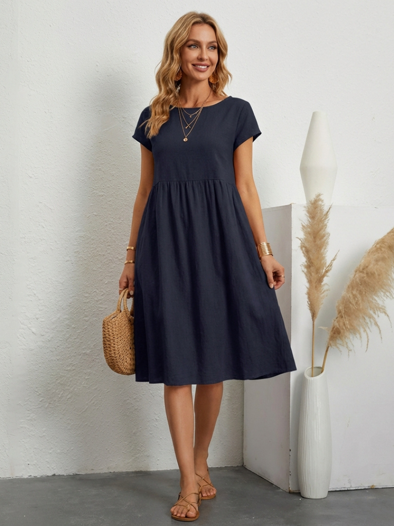 Dorvelli | Women's Midi Dress – Sleeve Pocket