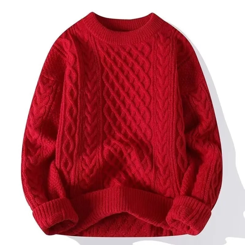 Men’s Chunky Cable Jumper