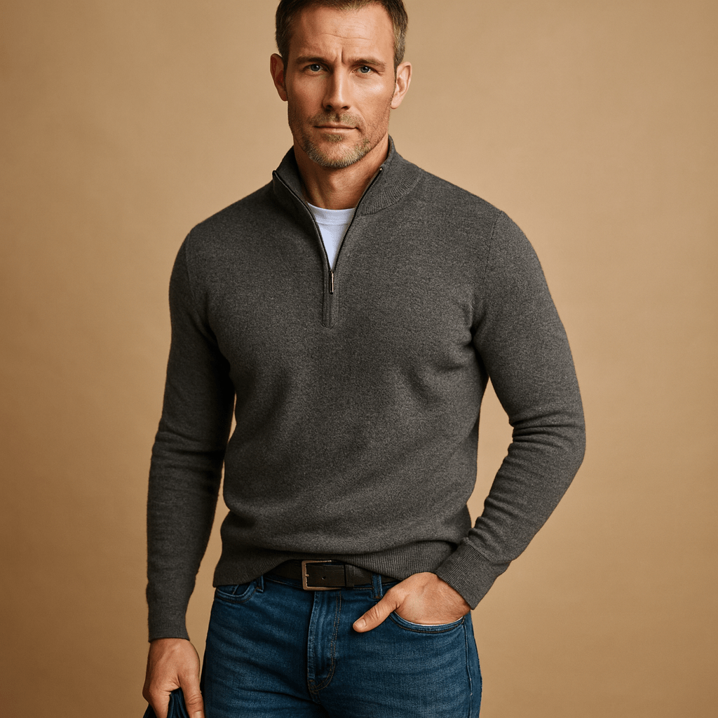 Men's Half Zip Jumper