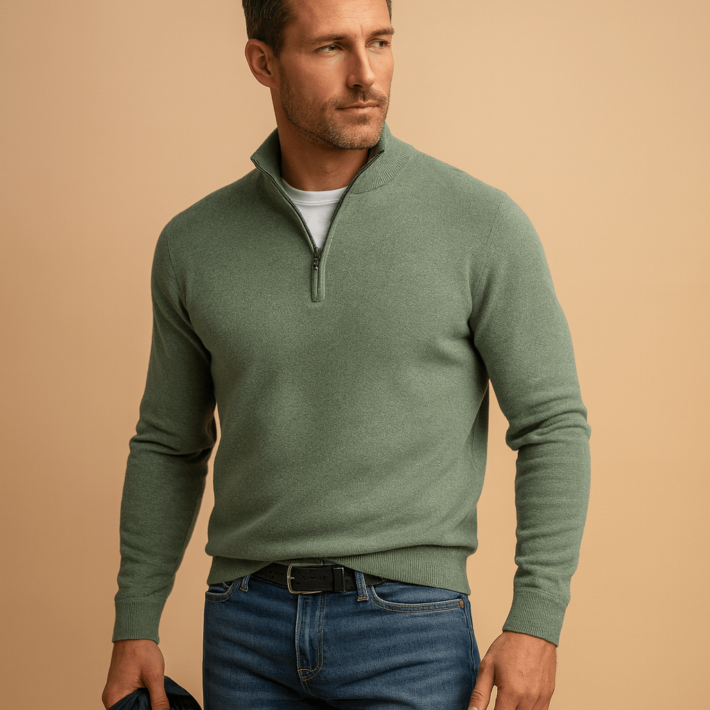 Men's Half Zip Jumper