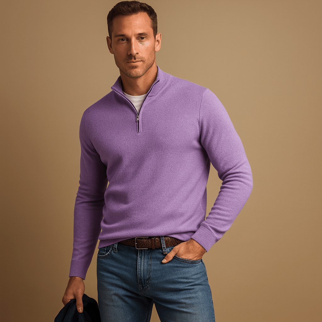Men's Half Zip Jumper