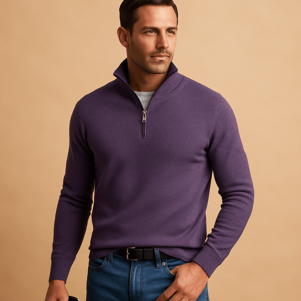 Men's Half Zip Jumper