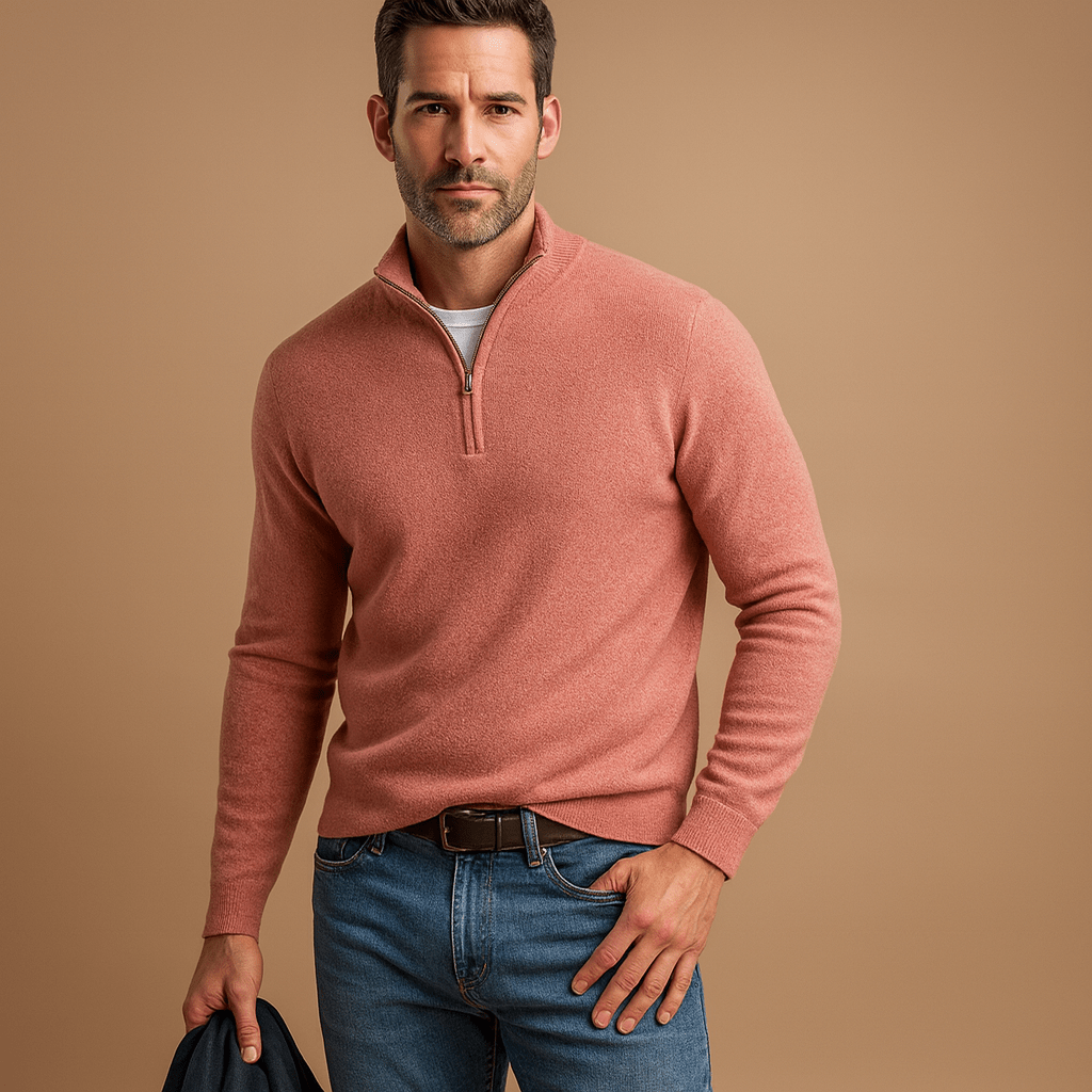 Men's Half Zip Jumper