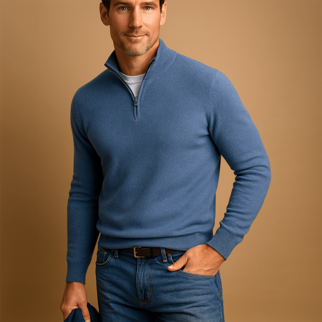 Men's Half Zip Jumper